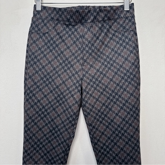 Sanctuary Womens Medium Pull On Houndstooth Printed Legging Pant - Picture 2 of 13